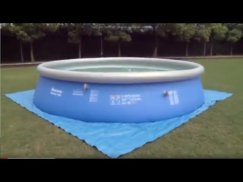 Consejos para el soporte de una piscina hinchable